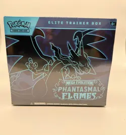 Pokemon Mega Evolution Phantasmal Flames Elite Trainer Box ETB Sealed - Image 2