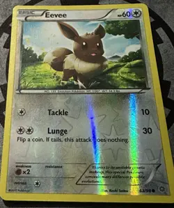 Pokemon TCG - EEVEE - Ancient Origins 63/98 Reverse Holo Common - LP - Image 2
