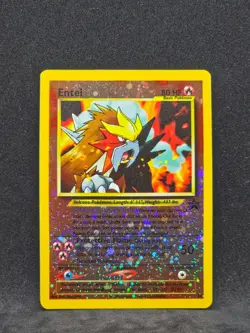 Pokemon Black Star Promo Entei 34 (LP/NM) - Image 1