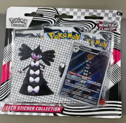 Pokemon TCG Scarlet & Violet 10.5 White Flare Tech Sticker Blister - Image 1
