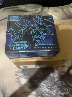 Pokemon TCG *SEALED* Phantasmal Flames 🔥 Pokemon Center ETB - Image 1