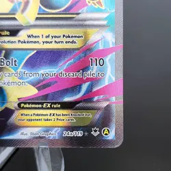 M Manectric EX 24a/119 Alt Art Holo Rare Pokemon TCG XY Black Star Promo LP - Image 5
