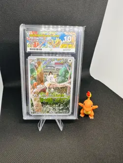 Meowth 106/094 Phantasmal Flames ACE 10 - Perfect Sub Grades - Pokemon TCG - Image 1