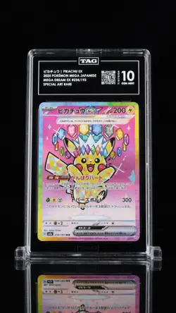 TAG 10 - Pikachu ex 234/193 SAR Art Rare - Pokemon Mega Dream ex Japanese - Image 1