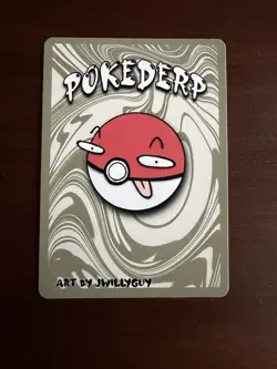Quack (Psyduck) Breakout 6/8 - 1st Edition Pokederp Pokemon Fan Art Holo - NM - Image 2