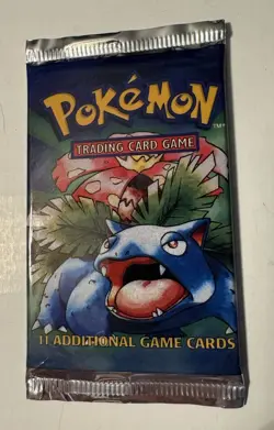 21.33g Heavy 1999 Pokemon Venusaur Art Base Set Booster Pack - Image 2