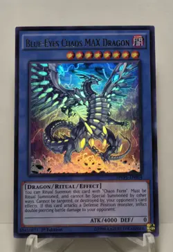 Blue-Eyes Chaos MAX Dragon MVP1-EN004 1st Edition Ultra Rare Yugioh TCG NM/M - Image 1