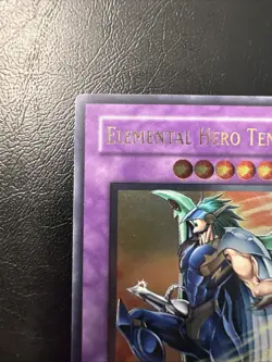 Yu-Gi-Oh Elemental Hero Tempest EEN-EN034 Ultimate Rare 1st Edition - Image 2