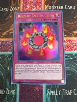 Yu-Gi-Oh! Ring of Destruction LCKC-EN050 Ultra Rare Unlimited MP - Image 1