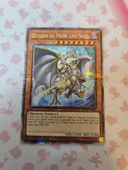 Yu-Gi-Oh! Dragon of Pride and Soul INFO-EN000 Quarter Century Rare - Image 1
