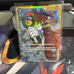 One Piece TCG Sogeking OP03-122 Usopp Pillars Of Strength Card SEC - Image 2