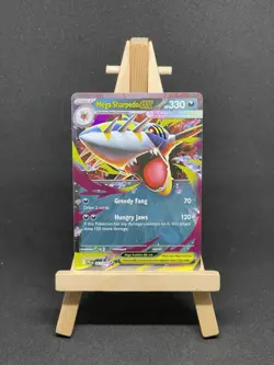 Pokemon TCG Mega Sharpedo ex 061/094 Phantasmal Flames Double Rare Holo Card - Image 1