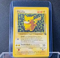 Pokemon IVY Pikachu Black Star 1 League Promo Exclusive WOTC 1999 Card - Image 1