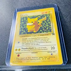 Pokemon IVY Pikachu Black Star 1 League Promo Exclusive WOTC 1999 Card - Image 5