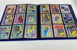 Vintage Assorted 1990 Marvel Trading Card Folder (Set Of 149 Cards) - Image 4
