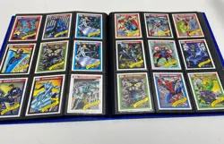Vintage Assorted 1990 Marvel Trading Card Folder (Set Of 149 Cards) - Image 5
