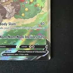 Pokemon TCG Greedent v Fusion Strike Alternate Art Card 257/264 Mint Condition - Image 4