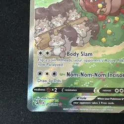 Pokemon TCG Greedent v Fusion Strike Alternate Art Card 257/264 Mint Condition - Image 5