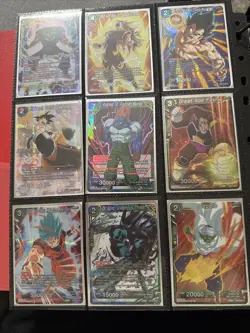 Dragon Ball Z Huge Card Binder Over 275+ Cards With Rares! - Image 1