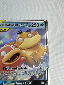 Pokemon TCG Card Slowpoke & Psyduck GX Tag Team Unified Minds 35/236 NM-LP - Image 4