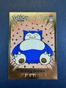 Shining Snorlax #143 - Gold Holo - Shiny Infinity Set 2024 - Pokemon Card NM - Image 2