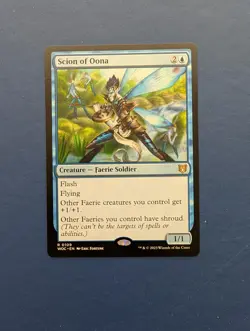 MTG Scion of Oona: Wilds of Eldarine Commander #109 - NM+ - Image 1