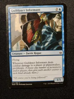 Guildpact Informant War of the Spark Regular LP Magic The Gathering MTG Tcg - Image 1