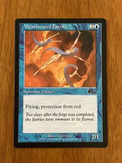 Weatherseed Faerie NM+ NEVER PLAYED MTG Urza’s Legacy Magic FAST SHIPPING - Image 1