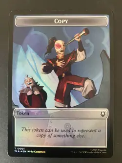 Copy / Spirit MTG Avatar the Last Airbender TLA 0001/0003 Token Foil NM - Image 1