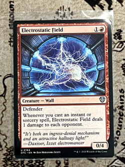 Electrostatic Field - Outlaws of Thunder Junction - 164 - #Lightly Played - Image 1