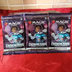 Duskmourn: House of Horror - Play Boosters x3 Packs - Magic the Gathering - Image 1