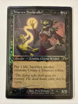 1x Warren Soultrader FOIL RETRO NM - MH3 Magic MTG x1 CEDH Combo Piece - Image 1