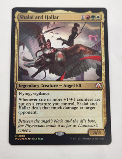 MTG Shalai and Hallar - Foil, NM, English Commander: March of the Machine #010 - Image 1