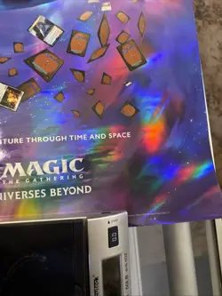 MTG Universes Beyond Doctor Who Retail Promo Foil Poster 18x24 Wizards Of The... - Image 4