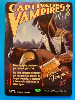 MTG 1x SHOWCASE Captivating Vampire # 484 Innistrad Remastered Magic the x1 NM - Image 1