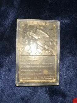 Pokemon 23k Gold Plated Trading Card Charizard 1999 Nintendo - Image 1