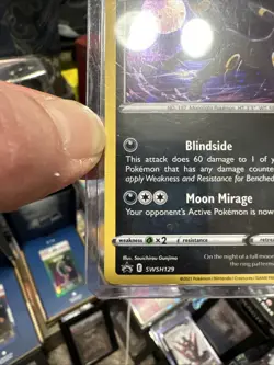 Umbreon Holo Rare Black Star Promo #SWSH129 Pokemon Sword & Shield - Image 2