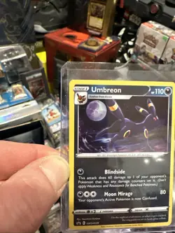 Umbreon Holo Rare Black Star Promo #SWSH129 Pokemon Sword & Shield - Image 5