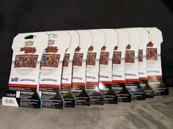 Lot of 10x Pokemon TCG: Destined Rivals Sleeved Packs - Factory Sealed - Image 2