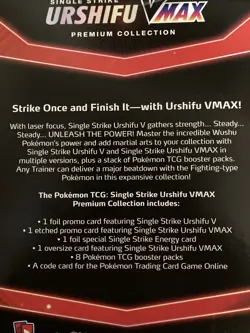 Pokemon VMAX Single Strike Urshifu Premium Collection Box Sealed - Image 3