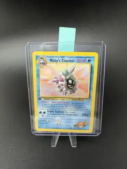 Pokemon Card - Misty's Cloyster Gym Heroes 29/132 1st Edition LP - Image 1