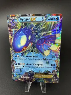 Kyogre EX 54/160 Holo Ultra Rare Primal Clash Pokemon Card NM - Image 1