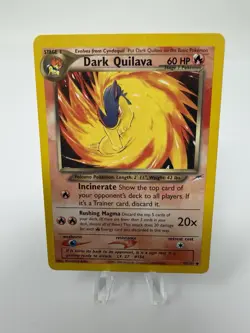 Pokemon Dark Quilava 39/105 NEO Destiny NM See Pictures - Image 1
