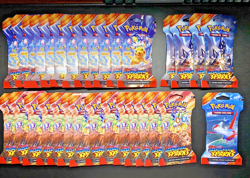 31x Pokemon TCG: Surging Sparks Sleeved Booster Packs LOT - FACTORY SEALED - Image 1