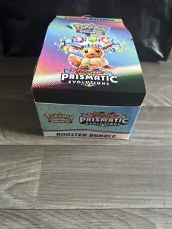 Pokemon TCG: Prismatic Evolutions Booster Bundle Display Case Empty Case - Image 2