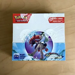 Pokemon TCG: Journey Together ENHANCED Factory Sealed Booster Box + Topper - Image 1