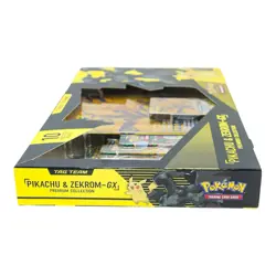 Pokemon Tag Team Pikachu & Zekrom GX Premium Collection Box New As Pictured - Image 5
