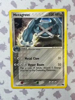 Pokemon TCG- 2006 Metagross 2/17 Holo Pop Series 1 LP/MP - Image 1
