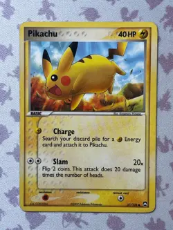 Pokemon TCG Pikachu Common EX Power Keepers 57/108 MP - Image 1