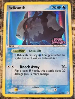 Pokemon Holon Phantoms Relicanth 30 Reverse Holo NM or Better - Image 1